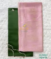 VA FG02/2-Vải tơ tencel hoạ tiết ánh kim hồng